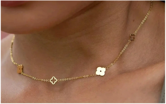 Golden Clove Necklace
