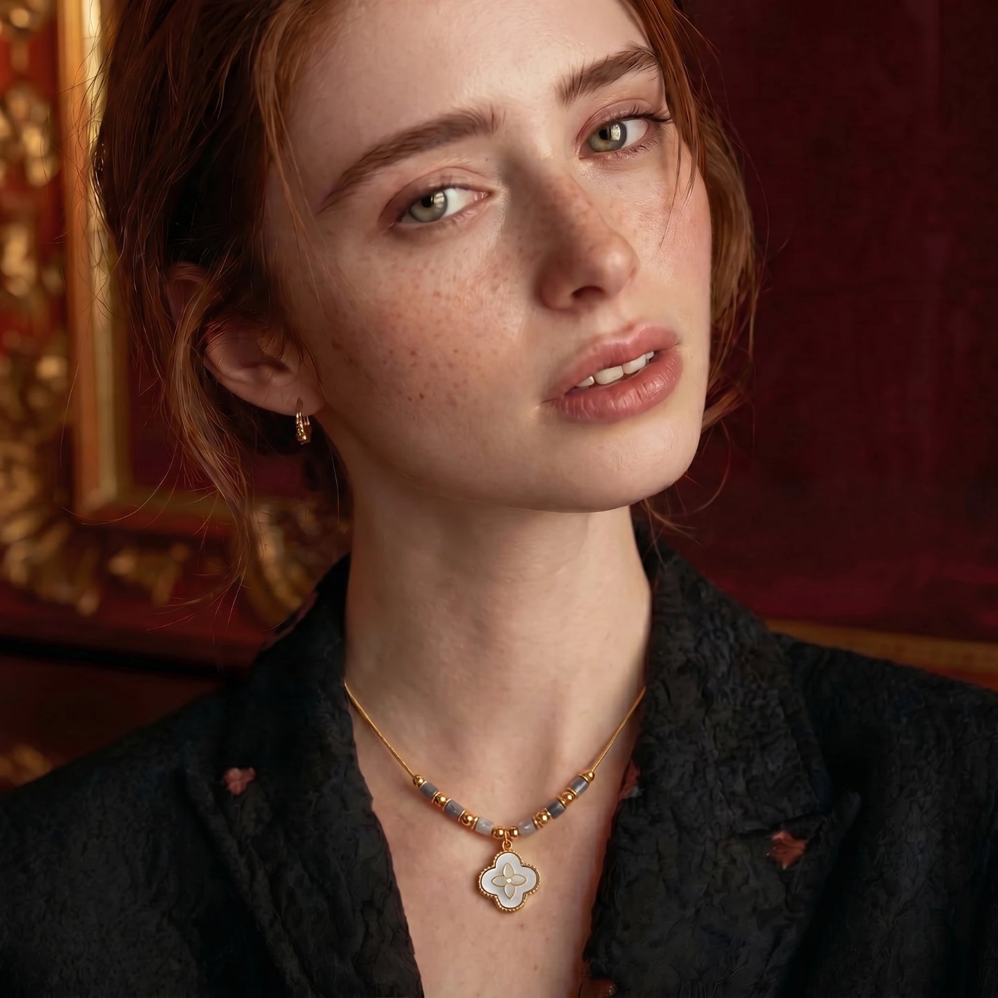 Mystic Clover Necklace