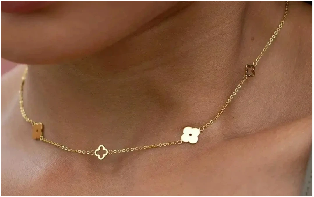 Golden Clove Necklace
